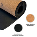 Meiyee Houseware Yoga + Pilates Accessories Diego Benaglio Yogamatte (Kork)
