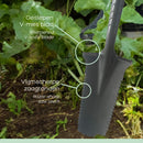 Orange Donkey garden spade grey