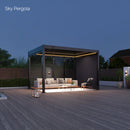 Spa Solutions Sky Pergola SkyLite ECO Aluminium Pergola LED 3m x 4m