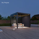 Spa Solutions Sky Pergola SkyLite ECO Aluminium Pergola LED 3m x 3m