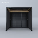 Spa Solutions Sky Pergola SkyLite ECO Aluminium Pergola LED 3m x 3m