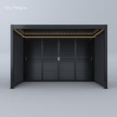 Spa Solutions Sky Pergola SkyLite ECO Aluminium Pergola LED 3m x 4m