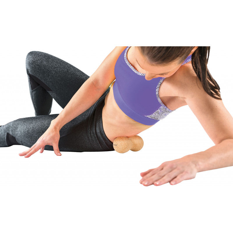 Gymstick Yoga + Pilates Accessori fascia attiva doubleball kork