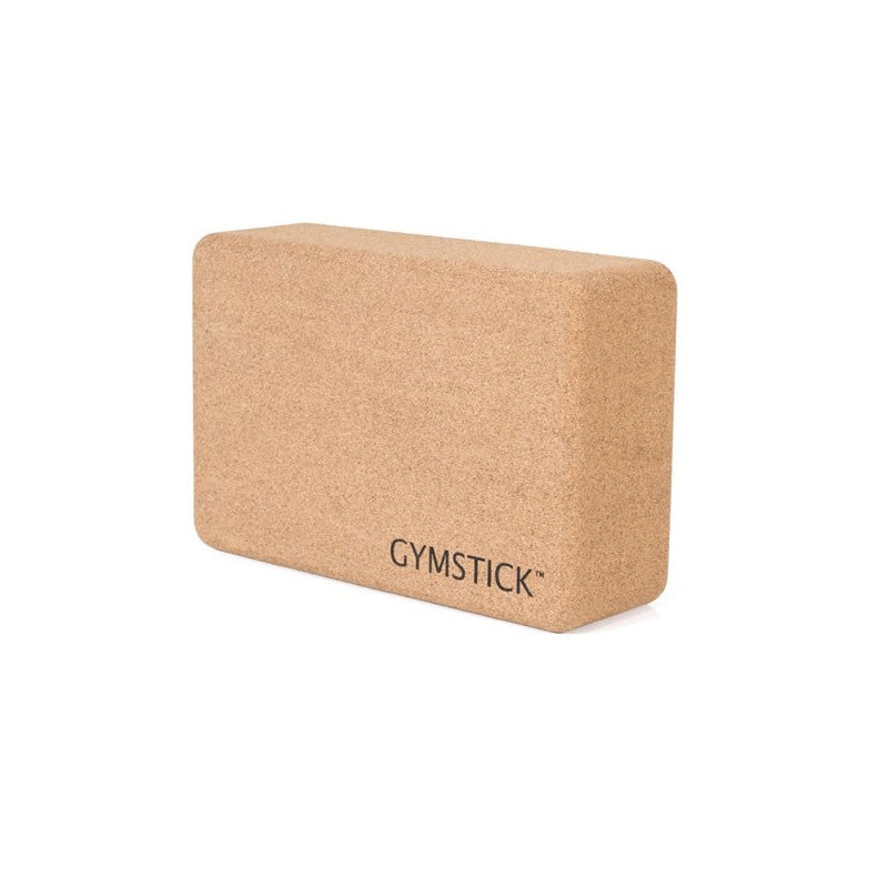 Gymstick Yoga + Pilates Accessories Active Yoga Kork Block