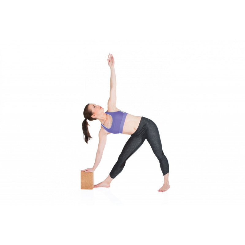 Gymstick Yoga + Pilates Accessories Active Yoga Kork Block