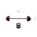 Gymstick Hantel Pump Set Kunststoff Grip