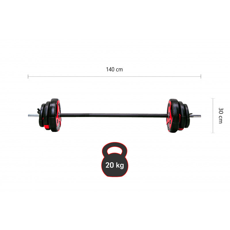 Gymstick Dangel Pump Set impugnatura di plastica