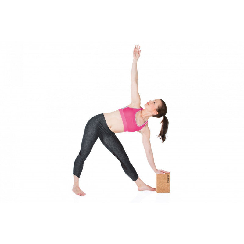 Gymstick Yoga + Pilates Zubehör Yoga Block aus Kork