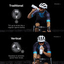 Blender Bottle Shaker per proteine ​​e bevande sportive Halex Thermo Bike