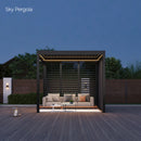 Spa Solutions Sky Pergola SkyLite ECO Aluminium Pergola LED 3m x 3m