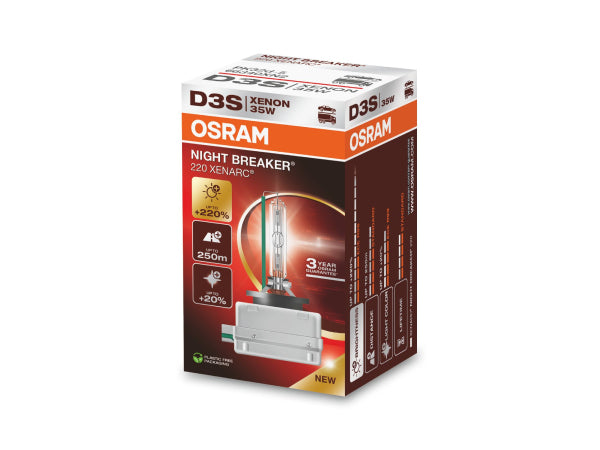 OSRAM Zubehör XENARC Night Breaker 220 D3S 35W PK32d-5