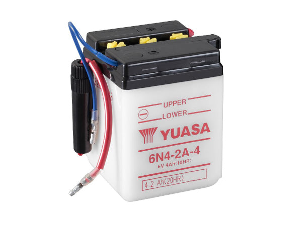 YUASA Fahrzeugbatterie Conventional 6V/4.2Ah LxBxH: 71 // 71 // 96 // S:0