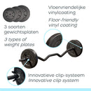 Iron Gym Langhantel Verstellbares Curl Bar Set 23 kg