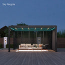Spa Solutions Sky Pergola SkyMax Ultra Aluminium Pergola LED 4m x 5m motorisiert