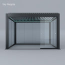 Spa Solutions Sky Pergola SkyMax Ultra Aluminium Pergola LED 4m x 4m motorisiert