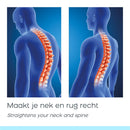 Orange Care Rückenstützgürtel Schwarzer Rückengurt - XL