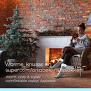 Orange Donkey Socken Cozy Slipper Grau