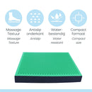 Orange Gym Balance Pad Spiky 2-in-1 - Schwarz/Grün