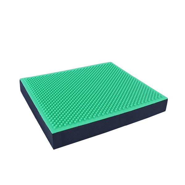 Orange Gym Balance Pad Spiky 2-in-1 - Schwarz/Grün