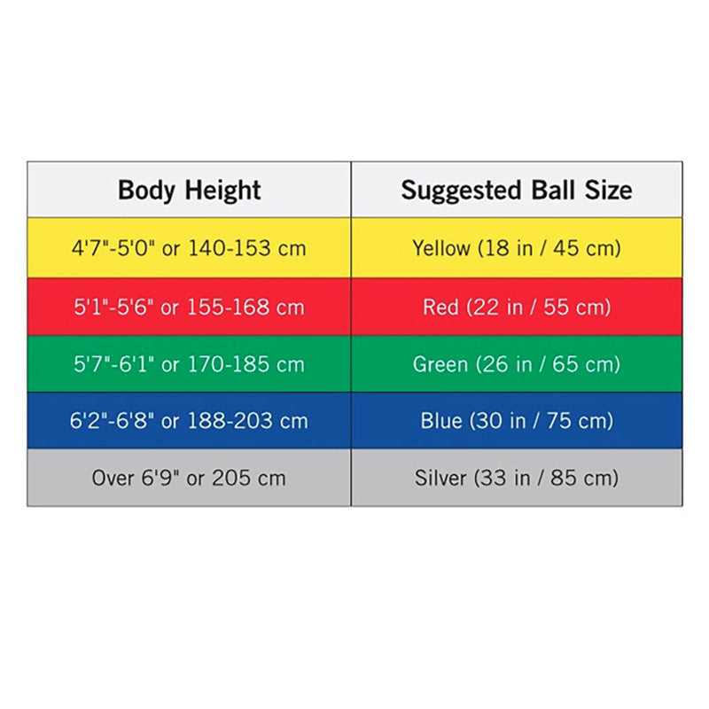 Hygenic Fitnessball PRO Series SCP Gymnastikball