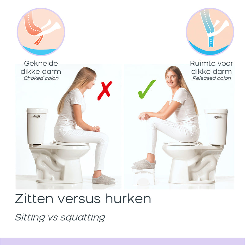Squat-n-Go Toilettenhocker Toilettenhocker