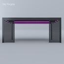 Spa Solutions Sky Pergola SkyGrand Master Aluminium Pergola LED 5m x 7m Mouin motorisé Montage 5M