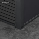 Spa Solutions Sky Pergola SkyGrand Master Aluminium Pergola LED 5m x 7m Mouin motorisé Montage 5M