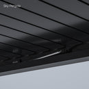 Spa Solutions Sky Pergola Skygrand Master Aluminum Pergola LED 6m x 7m motorized wall mounting 7m