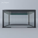 Spa Solutions Sky Pergola SkyMax Ultra Aluminium Pergola LED 4m x 5m motorisiert
