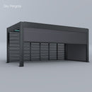 Spa Solutions Sky Pergola SkyMax Ultra Aluminium Pergola LED 3m x 6m motorisiert