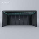 Spa Solutions Sky Pergola SkyMax Ultra Aluminium Pergola LED 3m x 6m motorisiert