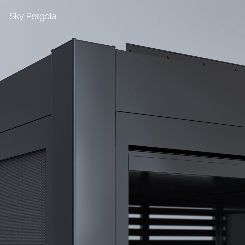 Spa Solutions Sky Pergola Skymax Ultra Aluminium Pergola LED 3M x 7M motorisé