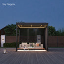 Spa Solutions Sky Pergola SkyMotion LED Aluminium Pergola 3m x 3m motorisiert