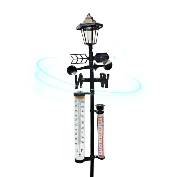 Orange Donkey Wetterstation Solar- 3-in-1