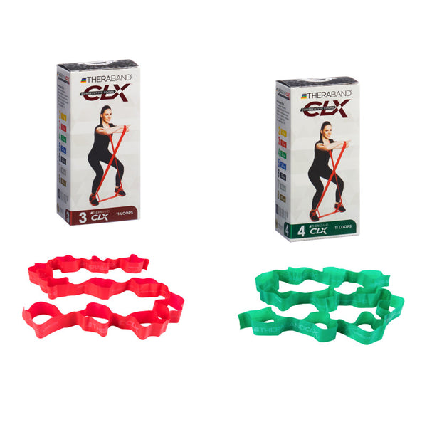 Hygenic Fitnessband Theraband CLX 2er Set (leicht)