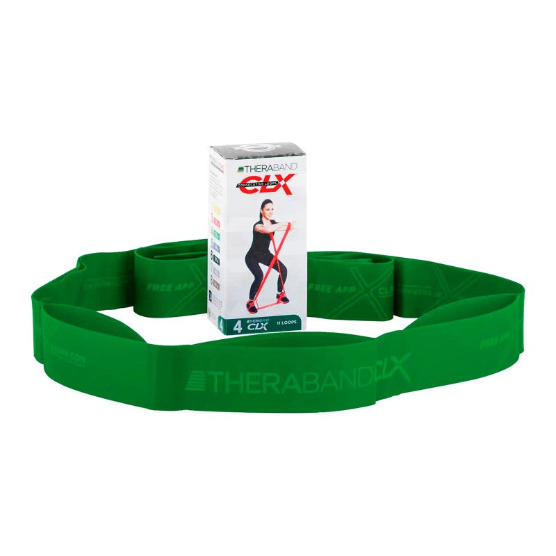 Hygenic Fitnessband Theraband CLX 2er Set (mittel)