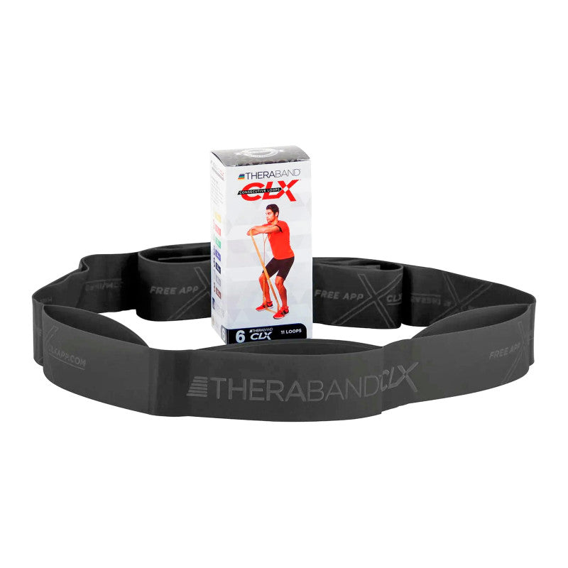 Hygenic Fitnessband Theraband CLX 2er Set (schwer)