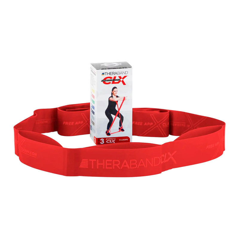 Hygenic Fitnessband Theraband CLX 2er Set (sehr leicht)