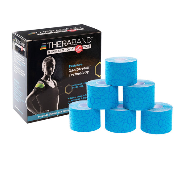 Hygenic Sport Bandagen Kinesiology Tape (6 Rollen)