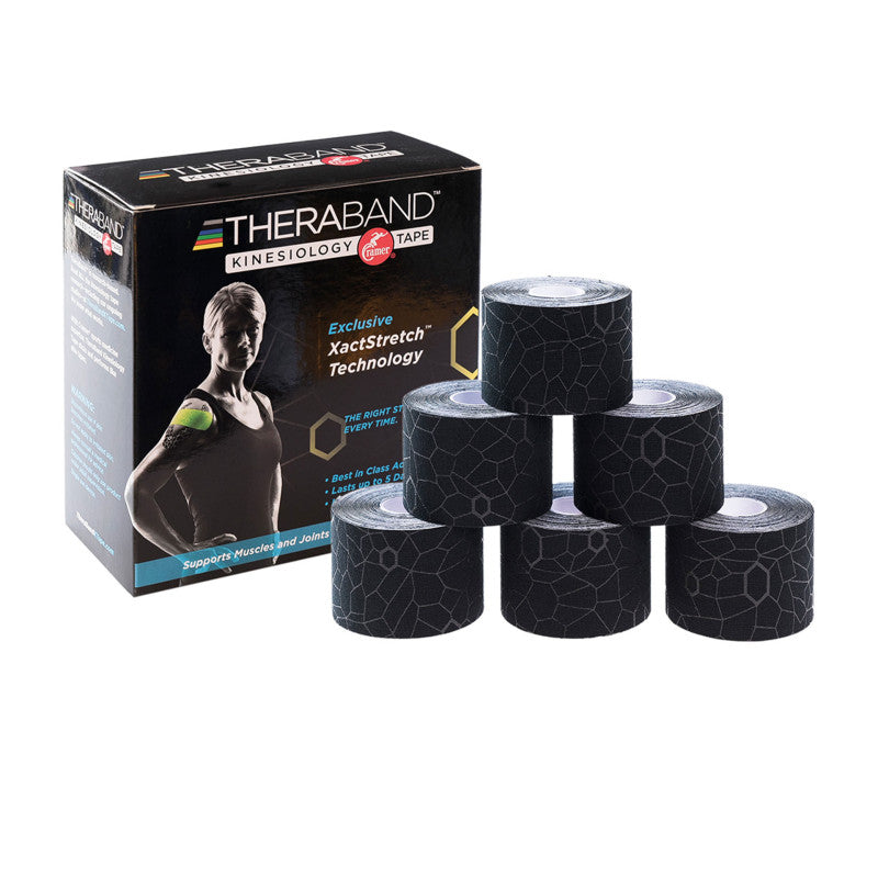 Hygenic Sport Bandagen Kinesiology Tape (6 Rollen)