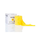 Bande de fitness hygénique THERABAND LATEX-FREE - 45,5 m - Jaune (mince)