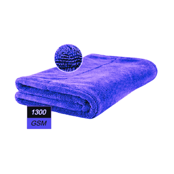 SPC Tuch Mikrofaser 60 x 90cm 1300 GSM 90° waschbar/profiqualität, dunkelblau