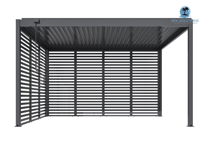 Spa Solutions Sky Pergola Skylite Eco Aluminium Pergola LED 3M X 4M