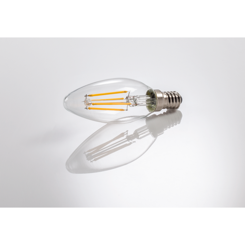 Xavax Leuchtmittel LED-Filament, E14, 470lm, 2 Stück