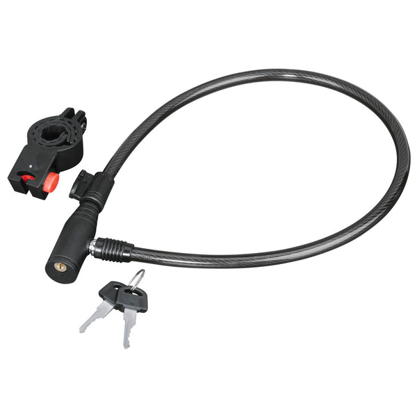Verrouillage du câble de vélo HAMA accessoires, 65 cm