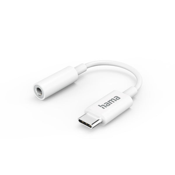 Hama Zubehör Aux-Adapter USB-C – 3,5-mm-Klinke-Buchse