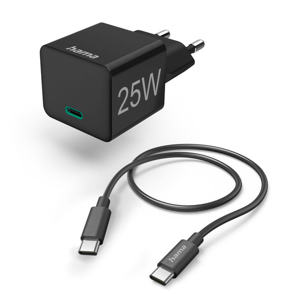 Hama Zubehör Schnellladegerät mit Ladekabel USB-C