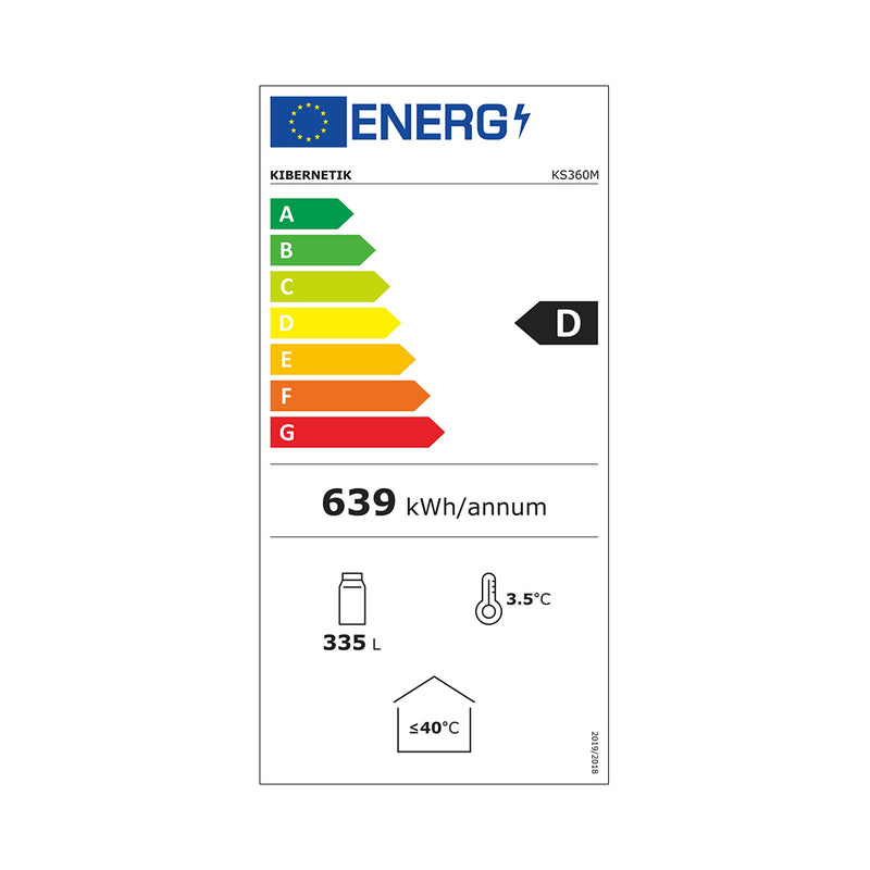 Kibernetics Gastroca réfrigérateur KS360M