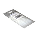 Tie ekström cavo KT01 2.5x100 10 pezzi trasparenti.