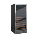 Kibernetik Weinklimaschrank WKH120F01 Chromstahl